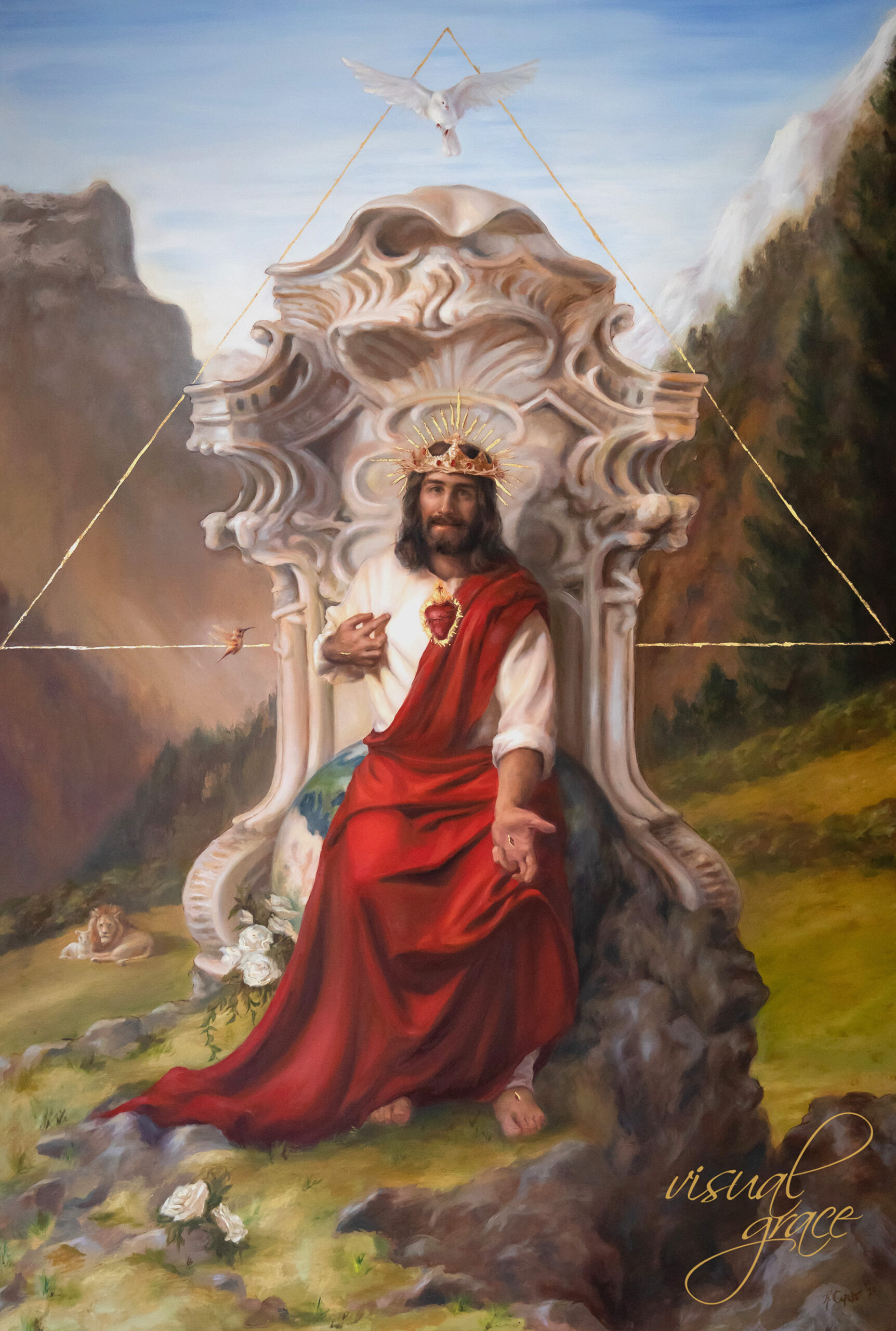 Catholic Sacred Art | Symbolism of Jesus Hand Position