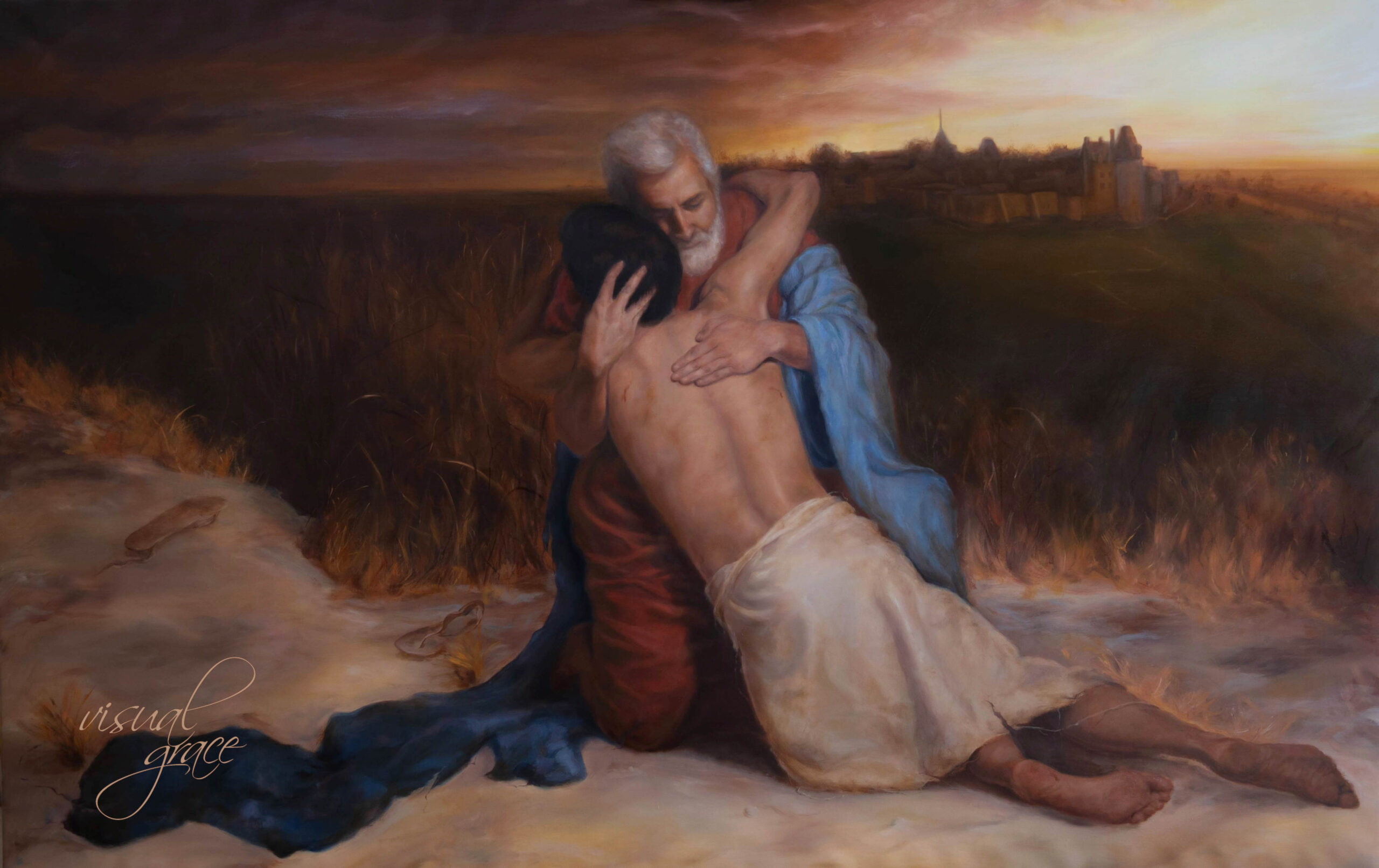 prodigal son painting by Kate Capat