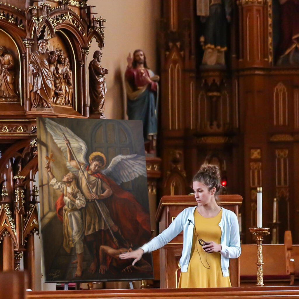 image of Kate Capato speaking